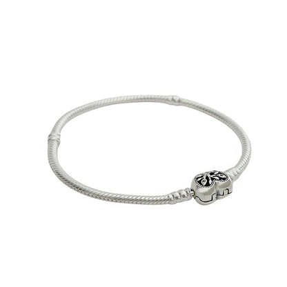 パンドラ PANDORA Family Tree Heart Clasp Snake Chain Braceletアクセサリーブレスレット 598827c01-18 レディースシルバー WQ00058323