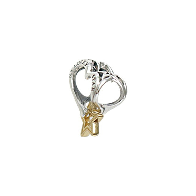 パンドラ PANDORA Lucky Star &amp; Heart Charm ブレスレットチャーム レディース 763513c00 シルバー WQ00058330