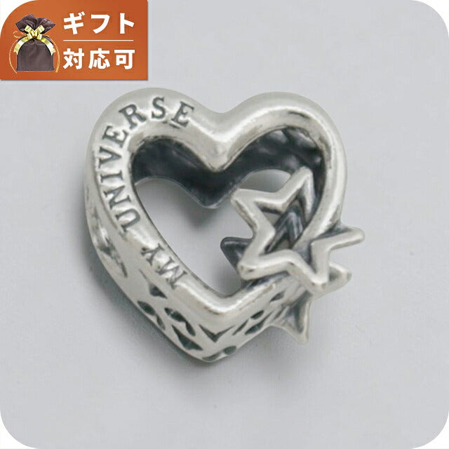 パンドラ PANDORA Openwork Family Heart &amp; Star Charm ブレスレットチャームレディース 792829c00 シルバー WQ00058332