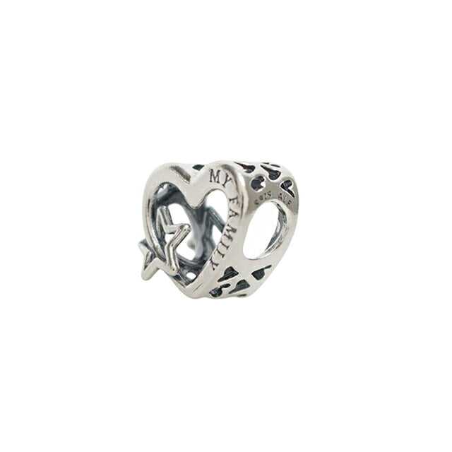 パンドラ PANDORA Openwork Family Heart &amp; Star Charm ブレスレットチャームレディース 792829c00 シルバー WQ00058332