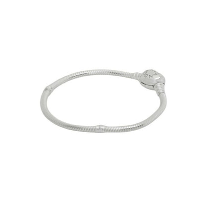 パンドラ PANDORA Moments Heart &amp; Snake Chain Bracelet アクセサリーブレスレット 594594c00-16(590719-16) レディースシルバー WQ00058336