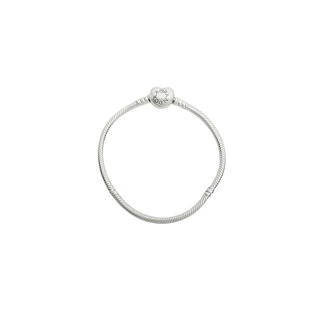 パンドラ PANDORA Moments Heart &amp; Snake Chain Bracelet アクセサリーブレスレット 594594c00-16(590719-16) レディースシルバー WQ00058336