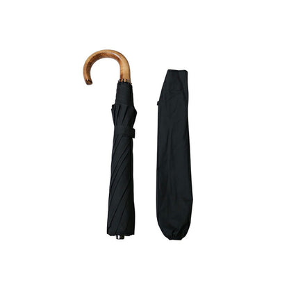 フォックスアンブレラズ FOX UMBRELLAS TL1 Maple Crook 折り畳み傘 晴雨兼用傘 tel1-br-bk ユニセックス BROWN 折畳傘 WQ00058384
