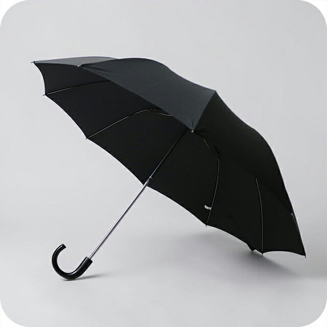 フォックスアンブレラズ FOX UMBRELLAS TL1 Maple Crook 折り畳み傘 晴雨兼用傘 tel1-bk-bk ユニセックス BLACK 折畳傘 WQ00058385