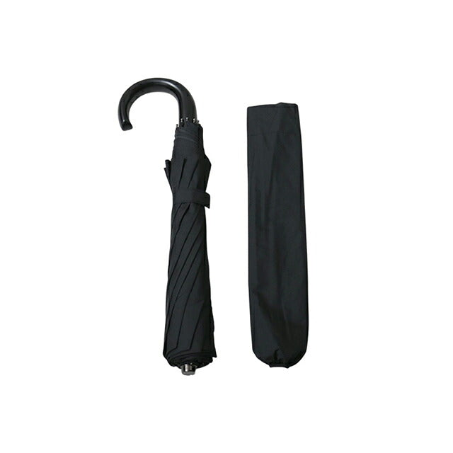 フォックスアンブレラズ FOX UMBRELLAS TL1 Maple Crook 折り畳み傘 晴雨兼用傘 tel1-bk-bk ユニセックス BLACK 折畳傘 WQ00058385