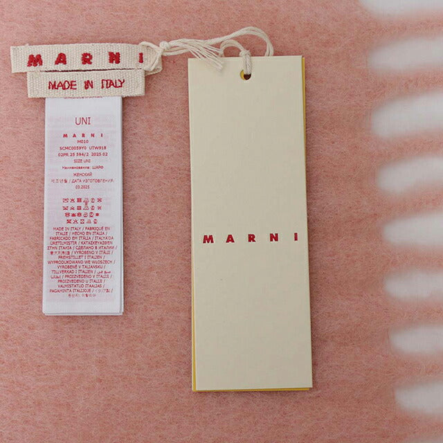 マルニ MARNI マフラー scmc0059y0-utw918-00c13 レディース PINK GUMMY マフラー WQ00058395