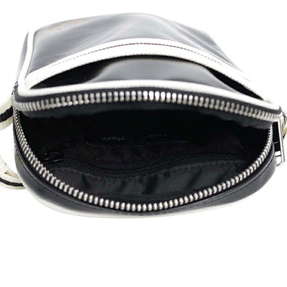 フレッドペリー FRED PERRY Classic Small Side Bag ショルダーバッグ l1179-d57 ユニセックス Black Ecru WQ00058423