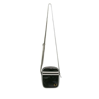 フレッドペリー FRED PERRY Classic Small Side Bag ショルダーバッグ l1179-d57 ユニセックス Black Ecru WQ00058423