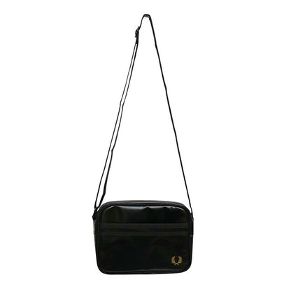 Fred Perry FRED PERRY Tonal Classic Mini Shoulder Bag Shoulder Bag l2169-774 Unisex Black Gold WQ00058425