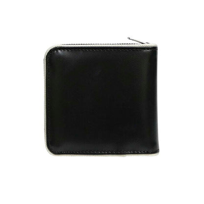 Fred Perry FRED PERRY 经典拉链钱包 圆形拉链钱包 双折钱包 双折钱包 l1195-d57 中性黑色米色 WQ00058428