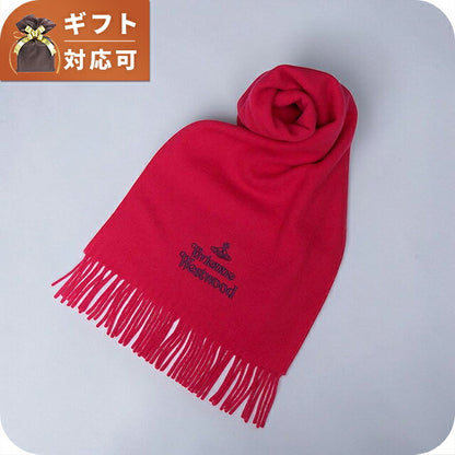 ヴィヴィアンウエストウッド VIVIENNE WESTWOOD マフラー 26-W00Q7-H401-RED レディース メンズ レッド マフラー WQ00058479