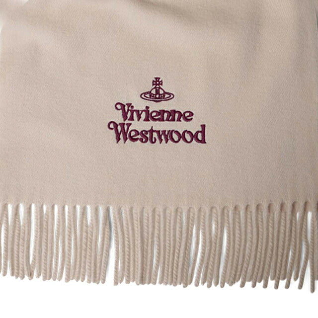 ヴィヴィアンウエストウッド VIVIENNE WESTWOOD マフラー 26-W00Q7-C406-BEIGE レディース メンズ ベージュ マフラー WQ00058480