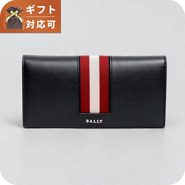 バリー BALLY 二つ折り財布 二折財布 6309713 メンズ BLACK+PALLADIO WQ00058492