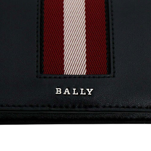 バリー BALLY 二つ折り財布 二折財布 6309713 メンズ BLACK+PALLADIO WQ00058492