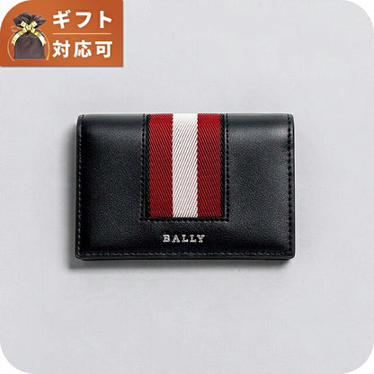 バリー BALLY カードケース 名刺入れ 6309704 メンズ BLACK+PALLADIO WQ00058493