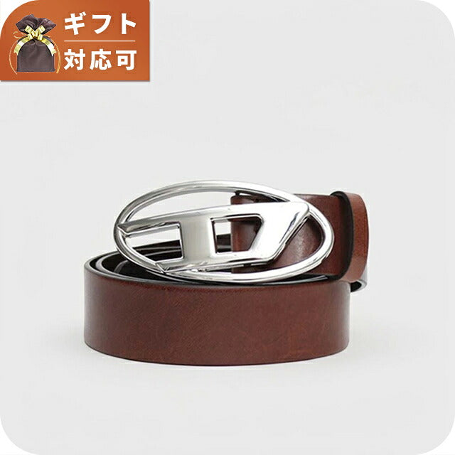 ディーゼル DIESEL B-1DR W ベルト x08727-pr666-ha623-80 レディース ブラウン ベルト WQ00058496