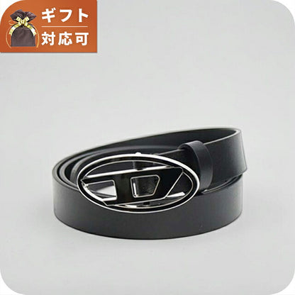 Diesel DIESEL B-1DR 25 Belt x09716-p1245-t8013-80 Ladies Black Belt WQ00058502