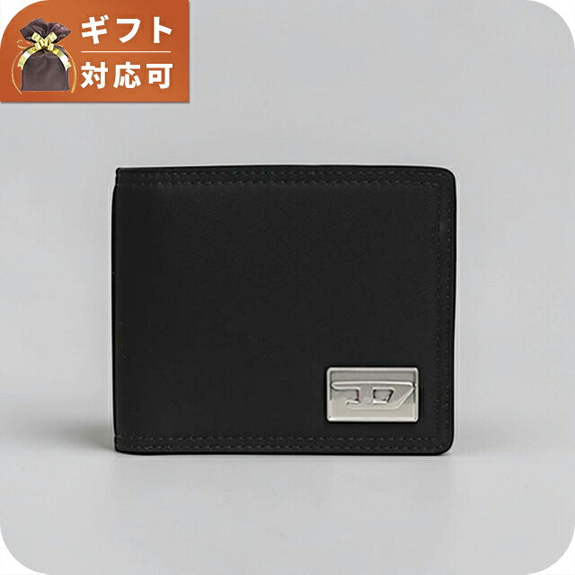 ディーゼル DIESEL MULTI-PKTS BI FOLD C 二つ折り財布 二折財布 x10614-p8810-t8013 ユニセックス ブラック WQ00058513