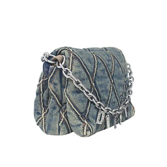 ディーゼル DIESEL CHARM-D SHOULDER S ショルダーバッグ x09597-p5570-ha001 レディース ダークブルー WQ00058517