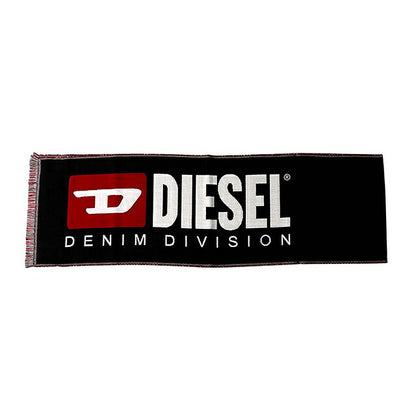 ディーゼル DIESEL S-DIV STOLE マフラー a21823-0ihcc-9xx ユニセックス ブラック×レッド マフラー WQ00058525