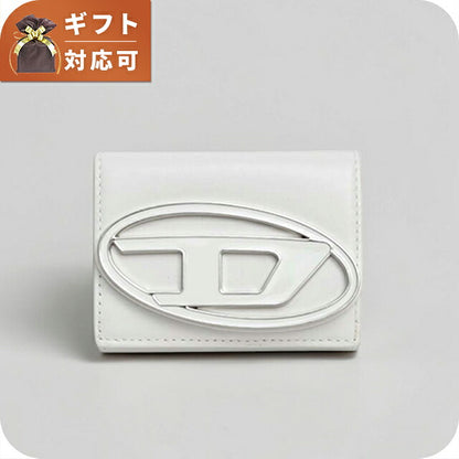 ディーゼル DIESEL 1DR TRI FOLD COIN XS 三つ折り財布 三折財布 x09887-pr818-t1003 ユニセックス ホワイト WQ00058526
