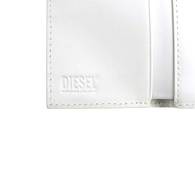 ディーゼル DIESEL 1DR TRI FOLD COIN XS 三つ折り財布 三折財布 x09887-pr818-t1003 ユニセックス ホワイト WQ00058526