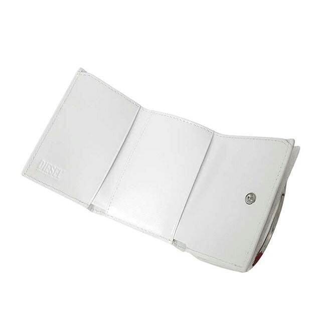 ディーゼル DIESEL 1DR TRI FOLD COIN XS 三つ折り財布 三折財布 x09887-pr818-t1003 ユニセックス ホワイト WQ00058526