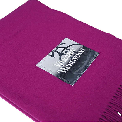 Vivienne Westwood VIVIENNE WESTWOOD NURIA STOLE Muffler 8103013J-W010X-G410-FUCHSIA Unisex Fuchsia Muffler WQ00058533