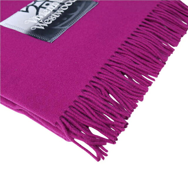Vivienne Westwood VIVIENNE WESTWOOD NURIA STOLE Muffler 8103013J-W010X-G410-FUCHSIA Unisex Fuchsia Muffler WQ00058533