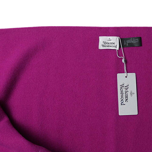 Vivienne Westwood VIVIENNE WESTWOOD NURIA STOLE Muffler 8103013J-W010X-G410-FUCHSIA Unisex Fuchsia Muffler WQ00058533