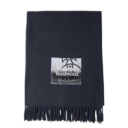 ヴィヴィアンウエストウッド VIVIENNE WESTWOOD NURIA STOLE マフラー 8103013J-W010X-K410-NAVYBLUE ユニセックスネイビーブルー マフラー WQ00058534