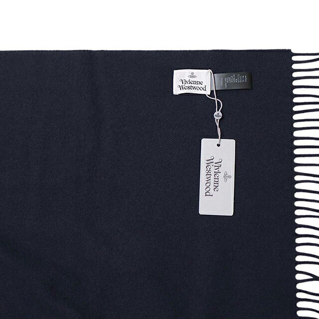 ヴィヴィアンウエストウッド VIVIENNE WESTWOOD NURIA STOLE マフラー 8103013J-W010X-K410-NAVYBLUE ユニセックスネイビーブルー マフラー WQ00058534