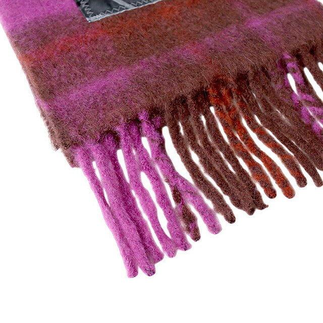 Vivienne Westwood VIVIENNE WESTWOOD CHUNKY SCARF Muffler 8103014F-W00ZJ-J401-FPP Unisex Purple Muffler WQ00058540