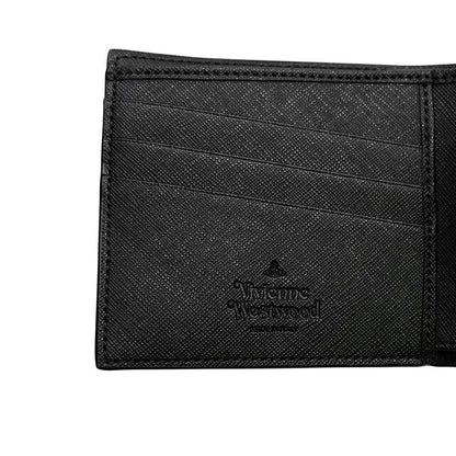 ヴィヴィアンウエストウッド VIVIENNE WESTWOOD WALLET WITH COIN POCKET 二つ折り財布 二折財布 5115003nm-s0021-n401 ユニセックス N401 BLACK WQ00058700