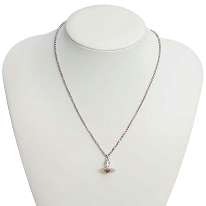 ヴィヴィアンウエストウッド VIVIENNE WESTWOOD NEW PETITE ORB ネックレス 63020098-02p762 レディース 02P762 シルバー×ライトピーチ WQ00058702