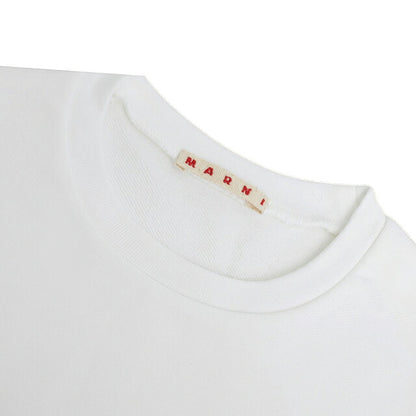 マルニ MARNI トレーナー スウェット マルニキッズ ms340u-m01612-m00v0-0m100-14y キッズ レディース 0M100 ホワイト スウェット WQ00058717