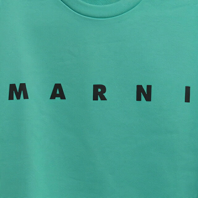 マルニ MARNI トレーナー スウェット マルニキッズ ms340u-m01612-m00v0-0m545-12y キッズ レディース 0M545 グリーン スウェット WQ00058718