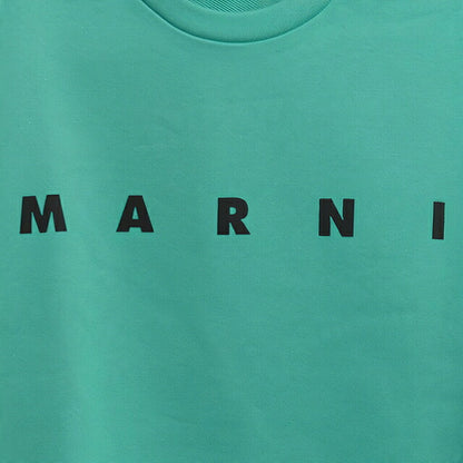 マルニ MARNI トレーナー スウェット マルニキッズ ms340u-m01612-m00v0-0m545-12y キッズ レディース 0M545 グリーン スウェット WQ00058718