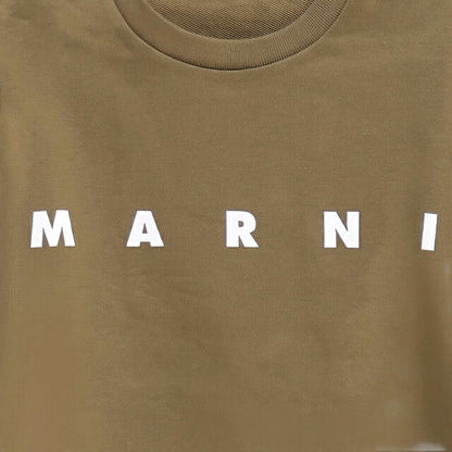 マルニ MARNI トレーナー スウェット マルニキッズ ms340u-m01612-m00v0-0m721-14y キッズ レディース 0M721 ブラウン スウェット WQ00058721