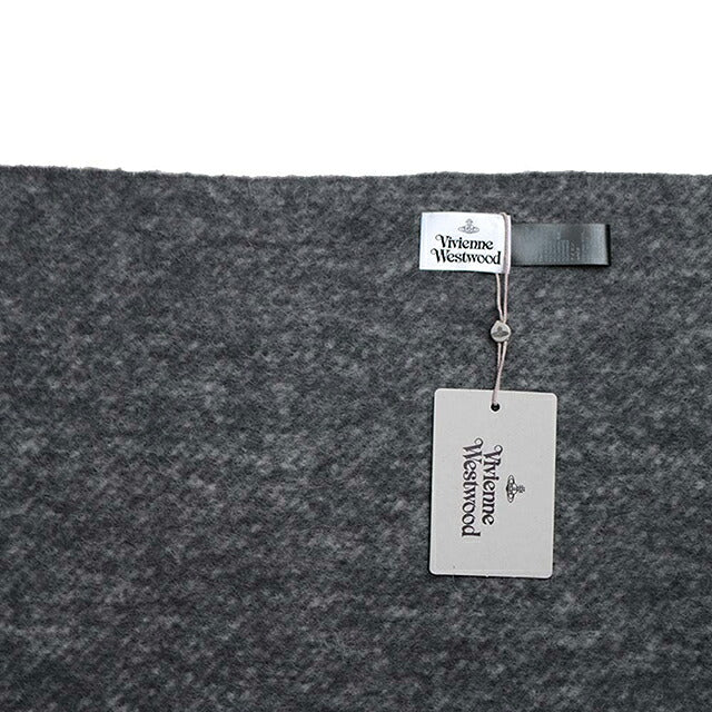 ヴィヴィアンウエストウッド VIVIENNE WESTWOOD CHUNKY UNI マフラー 8103014F-W01PK-N401 ユニセックス ブラック グレー ホワイト メランジ WQ00058760