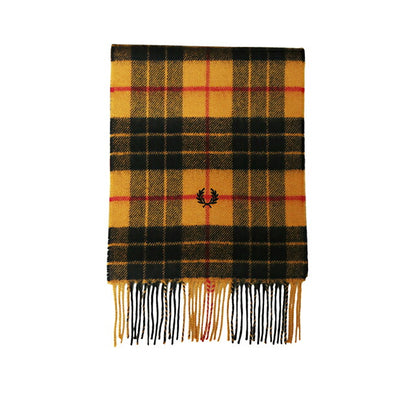 フレッドペリー FRED PERRY Lambswool Scarf マフラー c3338-480 ユニセックス 480：GOLD WQ00058786
