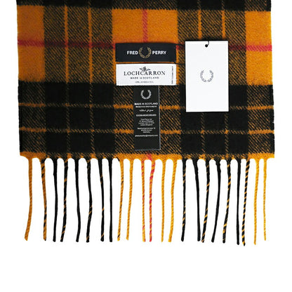 フレッドペリー FRED PERRY Lambswool Scarf マフラー c3338-480 ユニセックス 480：GOLD WQ00058786