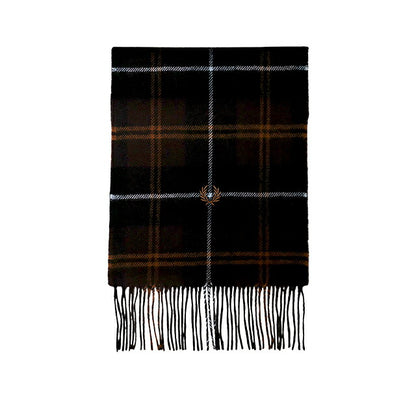 フレッドペリー FRED PERRY Lambswool Scarf マフラー c3339-33c ユニセックス 33C：RICH BROWN WQ00058787