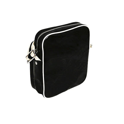 フレッドペリー FRED PERRY Classic Side Bag ショルダーバッグ l8258-d57 ユニセックス D57：BLACK ECRU WQ00058788