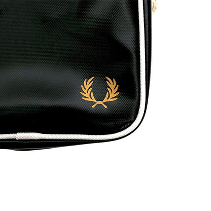 フレッドペリー FRED PERRY Classic Side Bag ショルダーバッグ l8258-d57 ユニセックス D57：BLACK ECRU WQ00058788