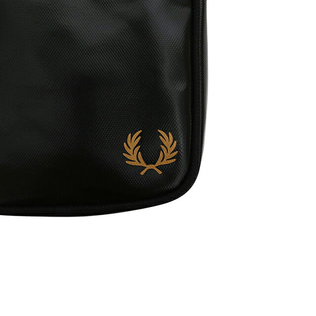 Fred Perry FRED PERRY Tonal Classic Small Side Bag Shoulder bag l2166-774 Unisex 774: BLACK GOLD WQ00058789