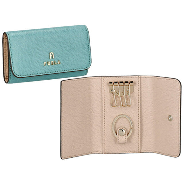 フルラ キーケース レディース ブランド FURLA レザー WR00436-ARE000 ブルー WR00436-ARE000-2718S