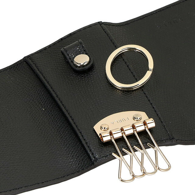 フルラ キーケース レディース ブランド FURLA レザー WR00436-ARE000 ブラック WR00436-ARE000-O6000