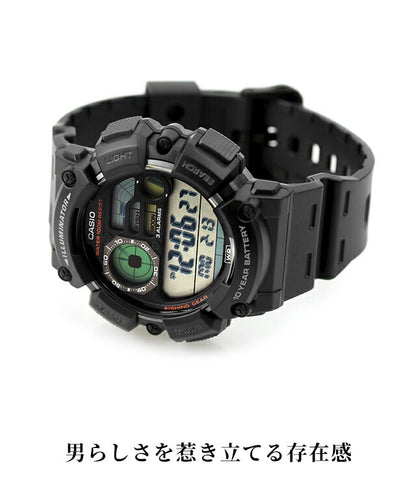 Casio Cheap Casio CASIO CASIO Collection SPORTS Quartz Battery Operated WS-1500H Overseas Model Men&