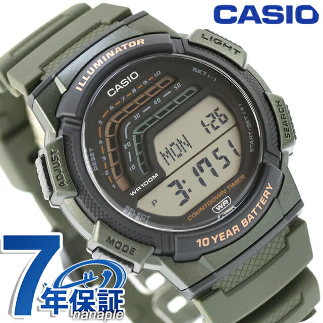 WS-1800-3AVDF |卡西欧廉价卡西欧标准石英电池供电